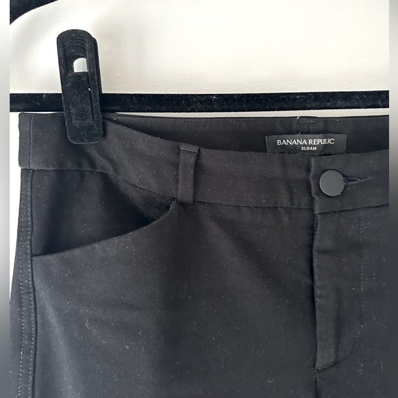 Banana Republic Sloan fit black pants. - Picture 3 of 7